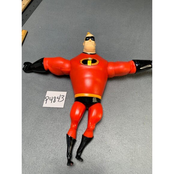 2003 Talking Mr. Incredible 14" Action Figure Disney Pixar Hasbro Collectible To - Picture 10 of 10